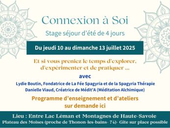 Atelier 1 jour stage séjour d'été
